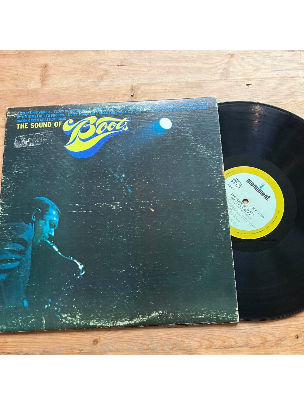 Boots Randolph - The Sound of Boots 33rpm VG+ VR15
